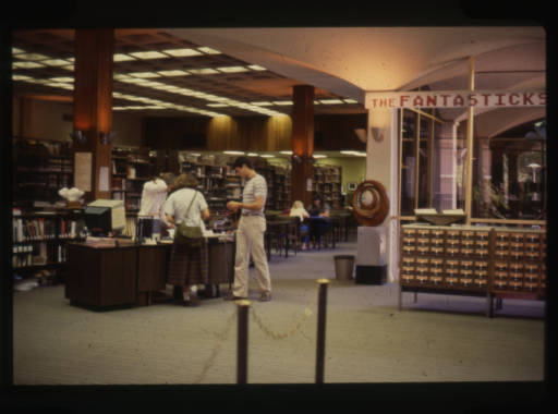 Studying at the GCC Library, The Reference Desk