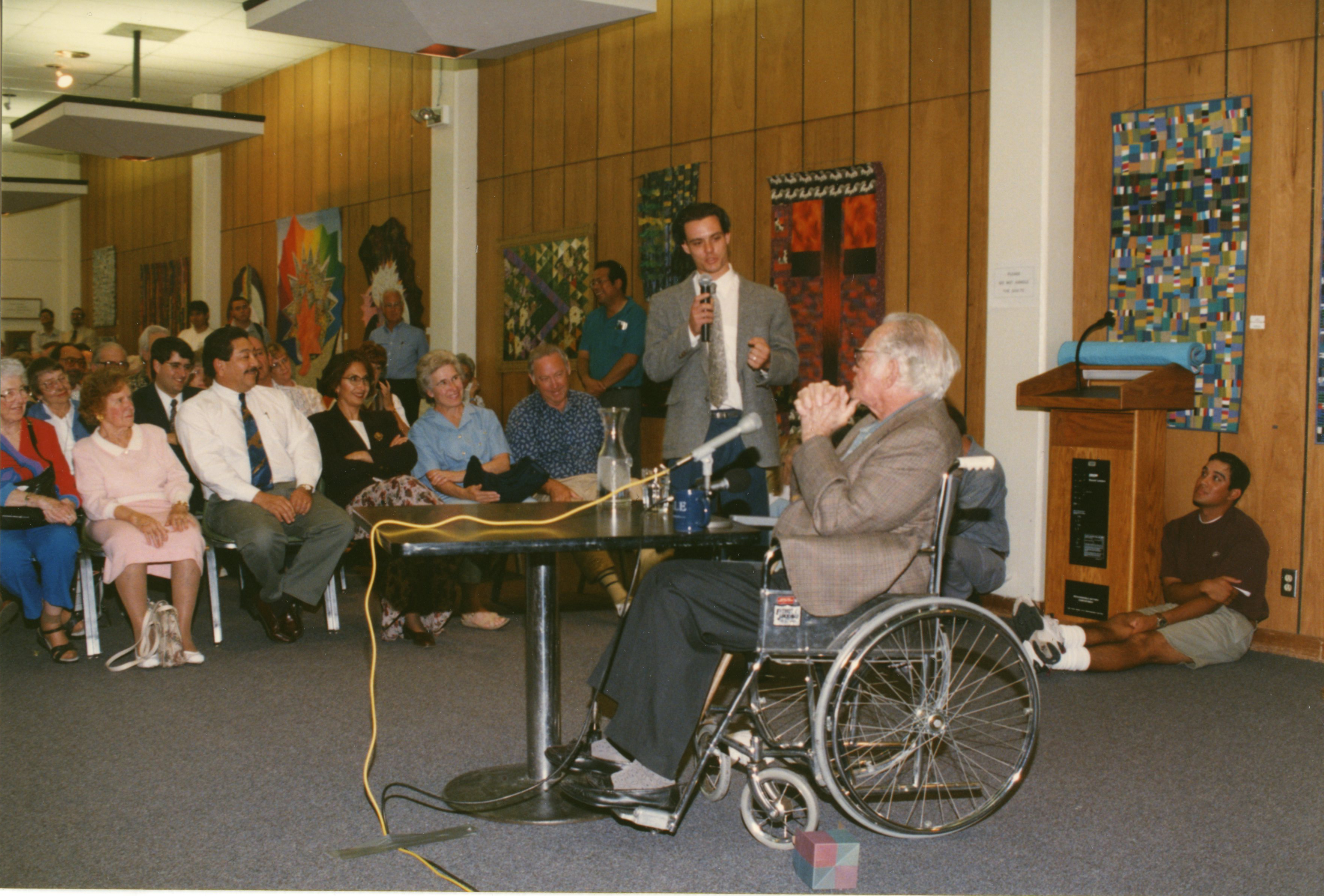 Senator Barry Goldwater at GCC Speakers Forum