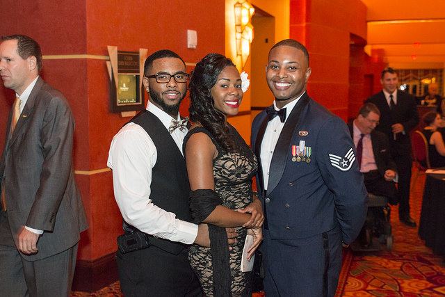 Celebrants at GCC's Golden Gala