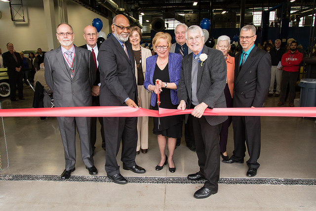 Ribbon Cutting of Dr. Phillip D. Randolph Automotive Technology Center