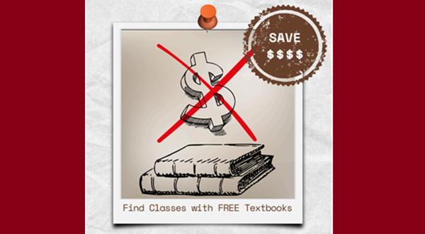 OER -- Save Money on Textbooks Image