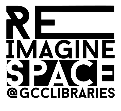 GCC Library Reimagine MakerSpace Logo